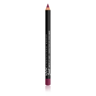 NYX Professional Makeup Suede Matte Lip Liner Matt ajakceruza árnyalat 58 Girl, Bye 1 g