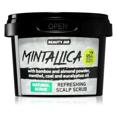 Beauty Jar Mintallica tisztító peeling a hajra és a fejbőrre 100 g