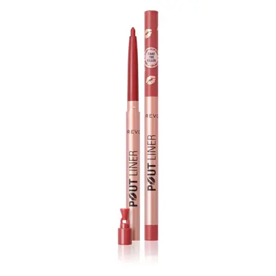 Makeup Revolution Pout Liner szájceruza dúsabb hatásért árnyalat Melba Warm Peach 0.2 g