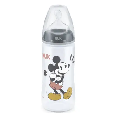 NUK First Choice Mickey Mouse cumisüveg Grey 300 ml