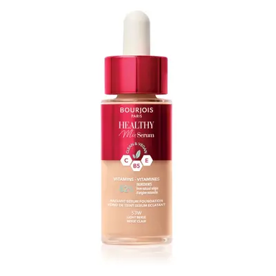 Bourjois Healthy Mix könnyű alapozó természetes hatásért árnyalat 53W Light Beige 30 ml