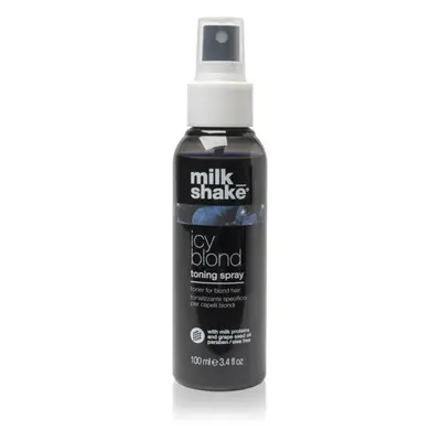 Milk Shake Icy Blond Toning Spray spray semlegesíti a sárgás tónusokat 100 ml