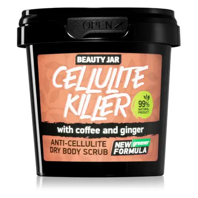 Beauty Jar Cellulite Killer testpeeling narancsbőrre tengeri sóval 150 g