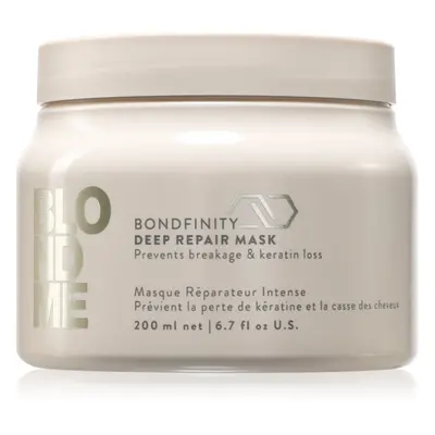 Schwarzkopf Professional Blondme Bondfinity Deep Repair Mask mélyen regeneráló maszk 200 ml