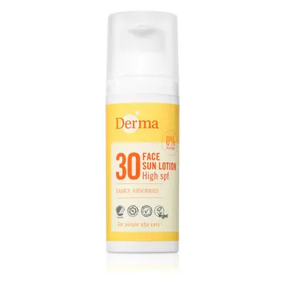 Derma Sun Lotion naptej az egész arcra SPF 30 50 ml