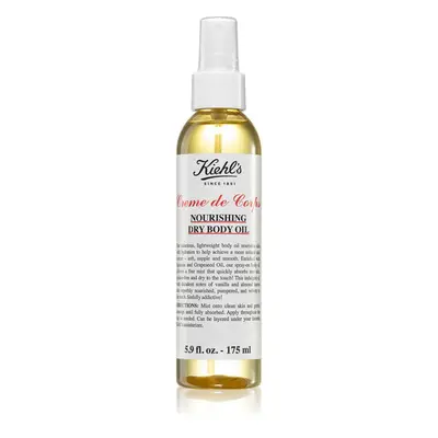 Kiehl's Creme de Corps Nourishing Dry Body Oil tápláló száraz olaj testre 175 ml