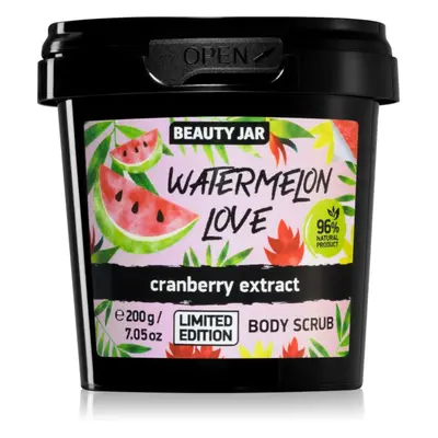 Beauty Jar Watermelon Love bőrpuhító testpeeling 200 g