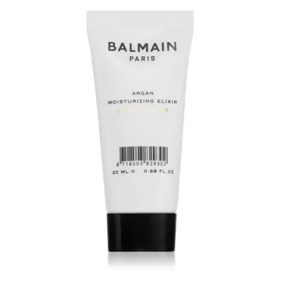 Balmain Hair Couture Argan olajos elixír a csillogó és sima hajért utazási csomag 20 ml