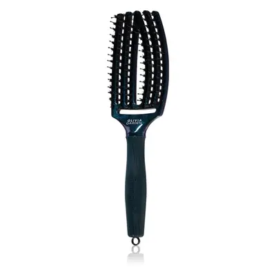 Olivia Garden Fingerbrush Midnight Desert lapos kefe odstín Saphire 27 cm