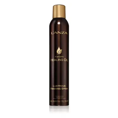 L'anza Keratin Healing Oil Lustrous Finishing Spray hajlakk erős fixálással 350 ml