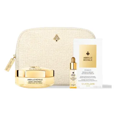 GUERLAIN Abeille Royale Age-Defying Ritual Honey Treatment Day Cream arcápoló szett