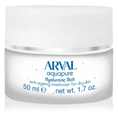 Arval Aquapure Hyaluronic Rich hidratáló krém a bőröregedés ellen 50 ml