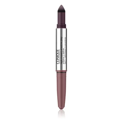 Clinique High Impact Shadow Play™ Shadow & Definer szemhéjfesték ceruza duo árnyalat Royal Coupl