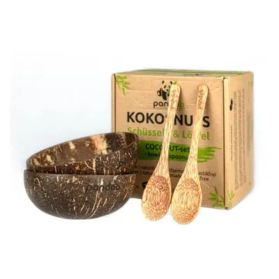 Pandoo Coconut Set Bowls & Spoons etetőkészlet