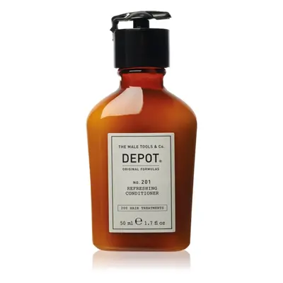 Depot No. 201 Refreshing Conditioner hidratáló kondicionáló a fénylő és selymes hajért 50 ml