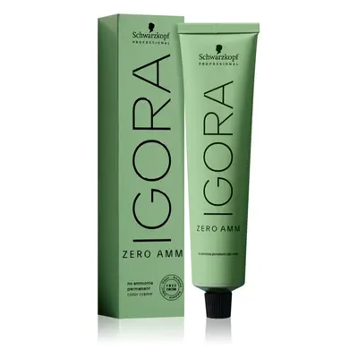 Schwarzkopf Professional IGORA ZERO AMM tartós hajfesték ammónia nélkül árnyalat 6-99 60 ml