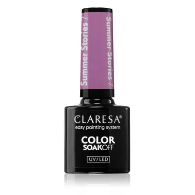 Claresa SoakOff UV/LED Color Summer Stories géles körömlakk árnyalat 7 5 g