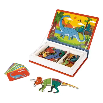 Janod Magnetibook Dinosaurus mágneses lap 3 y+ 1 db