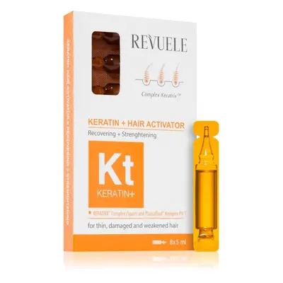 Revuele Keratin+ ampulla gyenge, károsult hajra 8x5 ml