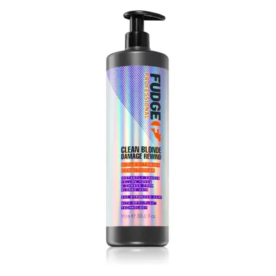 Fudge Clean Blonde Damage Rewind tonizáló kondicionáló szőke hajra 1000 ml