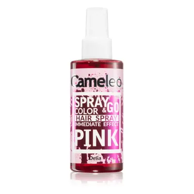 Delia Cosmetics Cameleo Spray & Go színező spray hajra árnyalat PINK 150 ml