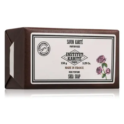 Institut Karité Paris Rose Shea Soap Szilárd szappan bambuszvajjal 150 g