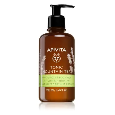 Apivita Tonic Mountain Tea Moisturizing Body Milk hidratáló testápoló tej 200 ml