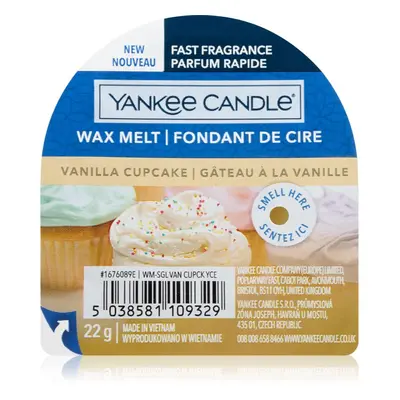 Yankee Candle Vanilla Cupcake illatos viasz aromalámpába 22 g