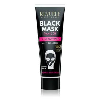 Revuele Black Mask Peel Off Co-Enzymes lehúzható maszk a mitesszerek ellen 80 ml