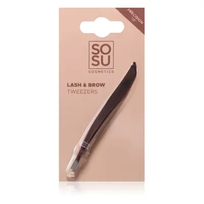 SOSU Cosmetics Lash and Brow Tweezers szemöldökcsipesz szemöldökre 1 db