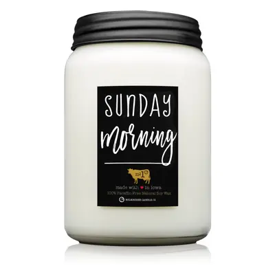 Milkhouse Candle Co. Farmhouse Sunday Morning illatgyertya Farmhouse Jar 737 g