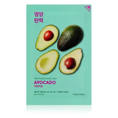 Holika Holika Pure Essence Avocado nyugtató hatású gézmaszk 20 ml