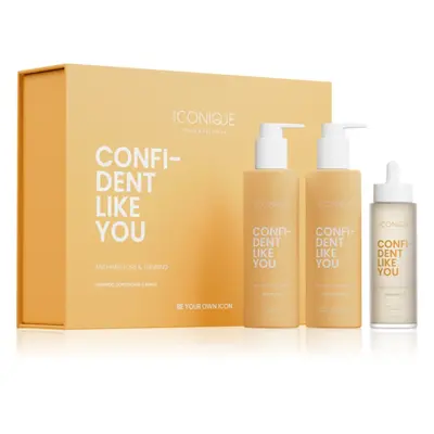 ICONIQUE Professional CONFIDENT LIKE YOU Anti-Hair Loss & Thinning Set szett hajhullás ellen