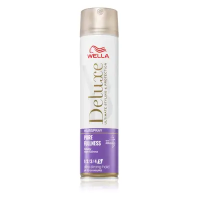 Wella Deluxe Pure Fullness Hajlakk az extra erős tartásért dús hatásért 250 ml