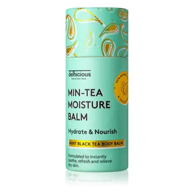 delhicious MIN-TEA MOISTURE BALM intenzív regeneráló testbalzsam száraz és érzékeny bőrre 70 g