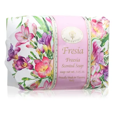 Saponificio Artigianale Fiorentino Freesia Scented Soap természetes szilárd szappan 200 g