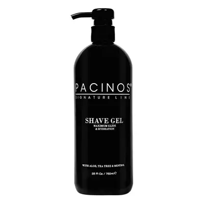 Pacinos Siganture Line Shave Gel Maximum Glide & Hydration borotválkozási gél uraknak 750 ml