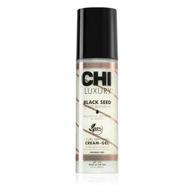 CHI Luxury Black Seed Oil Curl Defining Cream Gel krémes gél hullámok formázására 148 ml