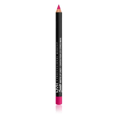 NYX Professional Makeup Suede Matte Lip Liner Matt ajakceruza árnyalat 60 Clinger 1 g