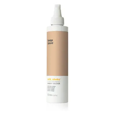 Milk Shake Direct Colour tonizáló kondicionáló az intenzív hidratálásért Beige blond 100 ml