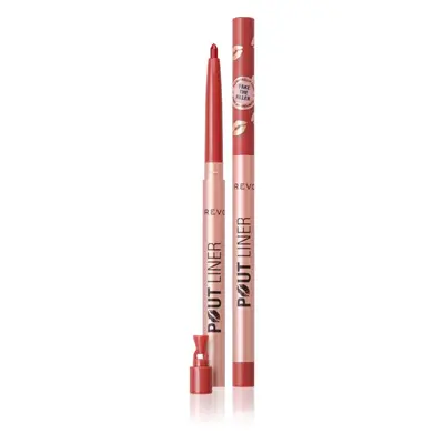 Makeup Revolution Pout Liner szájceruza dúsabb hatásért árnyalat Burnt Cherry Red 0.2 g