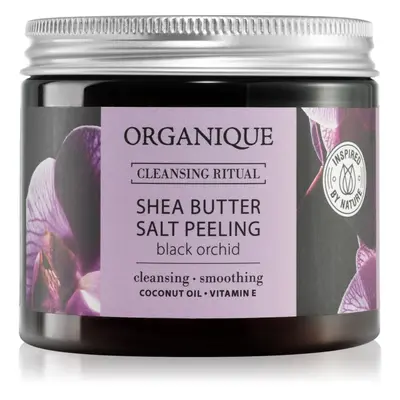 Organique Black Orchid só peeling bambuszvajjal 200 g