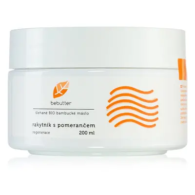 Bebutter Whipped shea butter sea buckthorn with orange shea vaj a bőr regenerációjára 200 ml