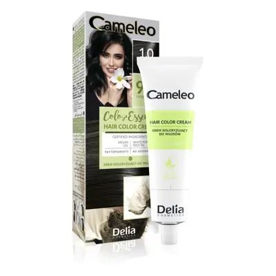 Delia Cosmetics Cameleo Color Essence hajfesték tubusban árnyalat 1.0 Black 75 g