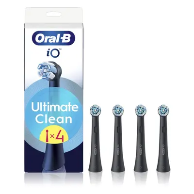 Oral B iO Ultimate Clean csere fejek a fogkeféhez Black 4 db