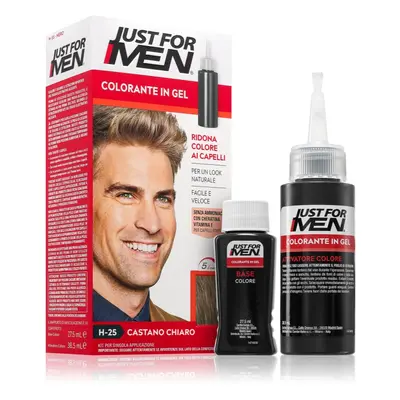 Just for Men Color Kit színező hajfesték uraknak H-25 Light Brown 1 db