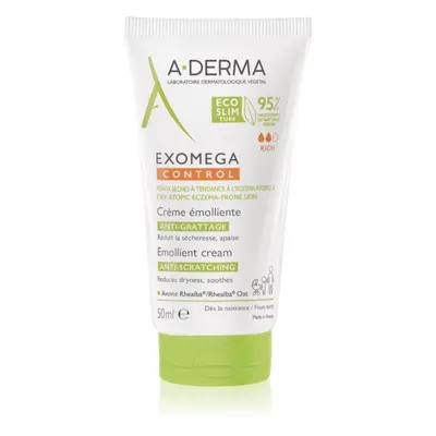 A-Derma Exomega Control Emollient Cream testápoló krém nagyon száraz, érzékeny és atópiás bőrre 