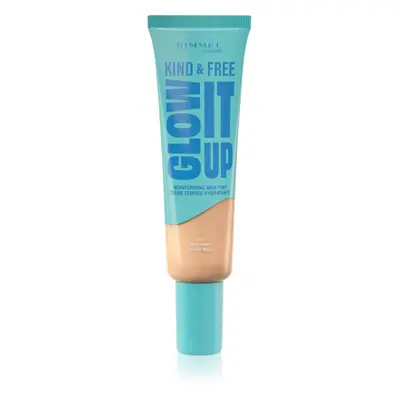 Rimmel Kind & Free Glow It Up könnyű hidratáló alapozó 30 ml