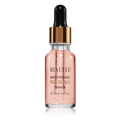 Revuele Brightening Papaya Peel Serum feszesítő hámlasztó szérum az élénk bőrért 20 ml