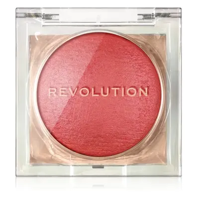 Makeup Revolution Beam Bright Blush élénkítő arcpirosító árnyalat Peach Pop 2.8 g